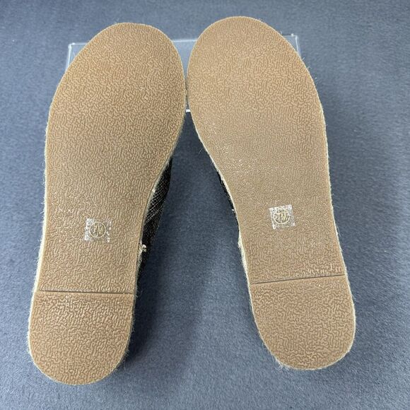 Coconuts by Matisse Faux Snakeskin Espadrille Peaches Loafers Women's Size 7 M - Picture 7 of 9